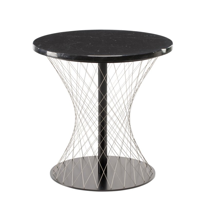 Network side table black Favius